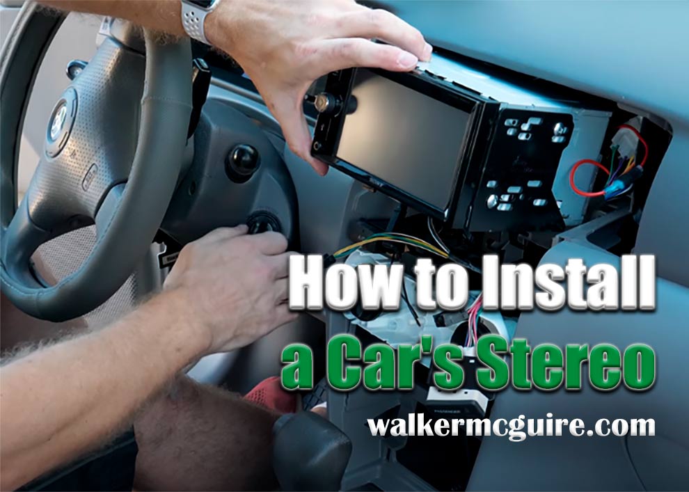 How to Install a Car Stereo