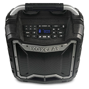 ECOXGEAR EcoTrek GDI-EXTRK210 Rugged Waterproof Floating Portable Bluetooth Wireless 100 Watt Stereo Smart Speaker and PA System