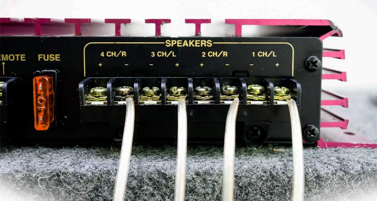 How To Wire a 4 Channel Amp To 6 Speakers